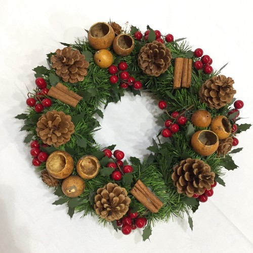 Corona fuoriporta cm.35