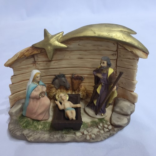 Presepe in marmo di Carrara